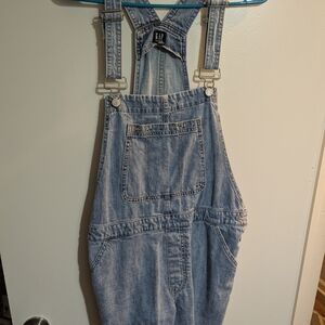GAP Denim Overall Shorts Womens Large